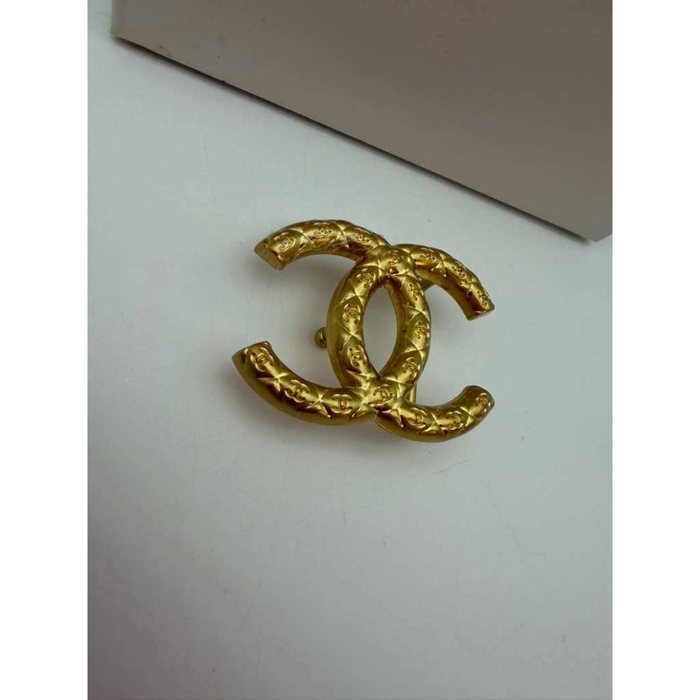 Chanel CC Logo Gold Belt Buckle – Textured – Buckle Only – Statement Piece - Picture 5 of 9